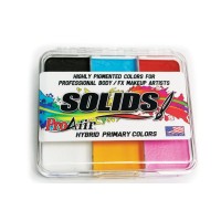 ProAiir Solids Palette Primary Colours and Activator (Solids Primary Palette)